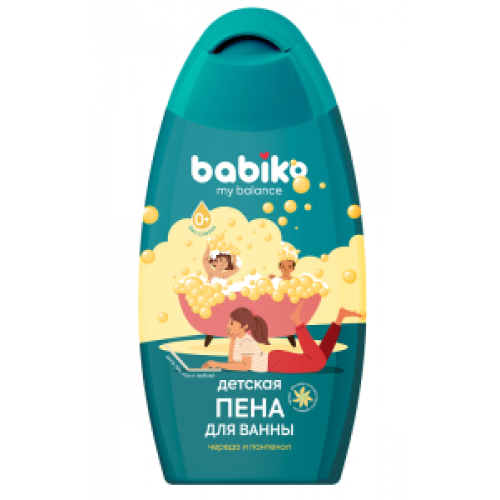 BABIKO My balance Пена для ванны Череда и пантенол 0+ 250мл